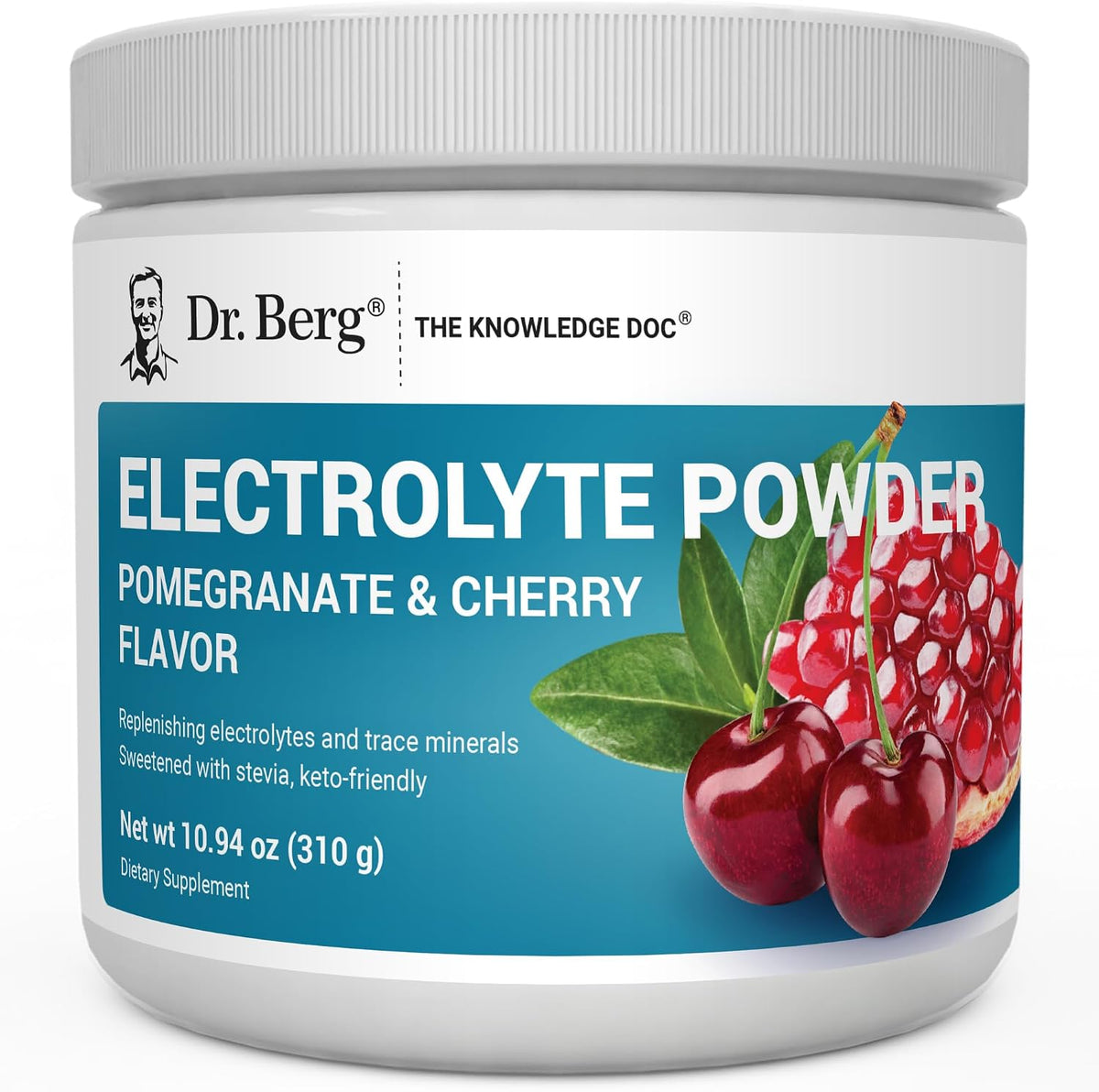 Dr. Berg Zero Sugar Hydration Keto Electrolyte Powder - Enhanced w/ 1000 mg of Potassium & Real Pink Himalayan Salt (NOT Table Salt) - Raspberry & Lemon Flavor Hydration Drink Supplement, 100 Servings - Image 10