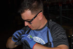 Magid industrial safety eyewear angled view highlighting lens coating