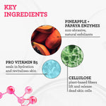 Bliss vegan and cruelty-free skincare set details