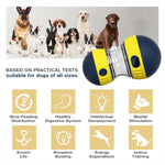 TLKNG puzzle toy for dogs showing adjustable treat dispensing holes