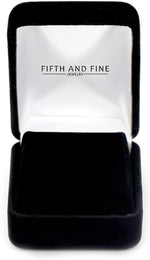 Fifth and fine round earrings scale comparison photo