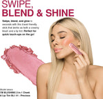 Palladio Precious blush tint twist-up mechanism closeup