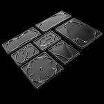 ZJchao facial mask patch molds transparent plastic