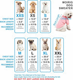 MOIRIG large size three pack dog apparel showing flexible arm holes
