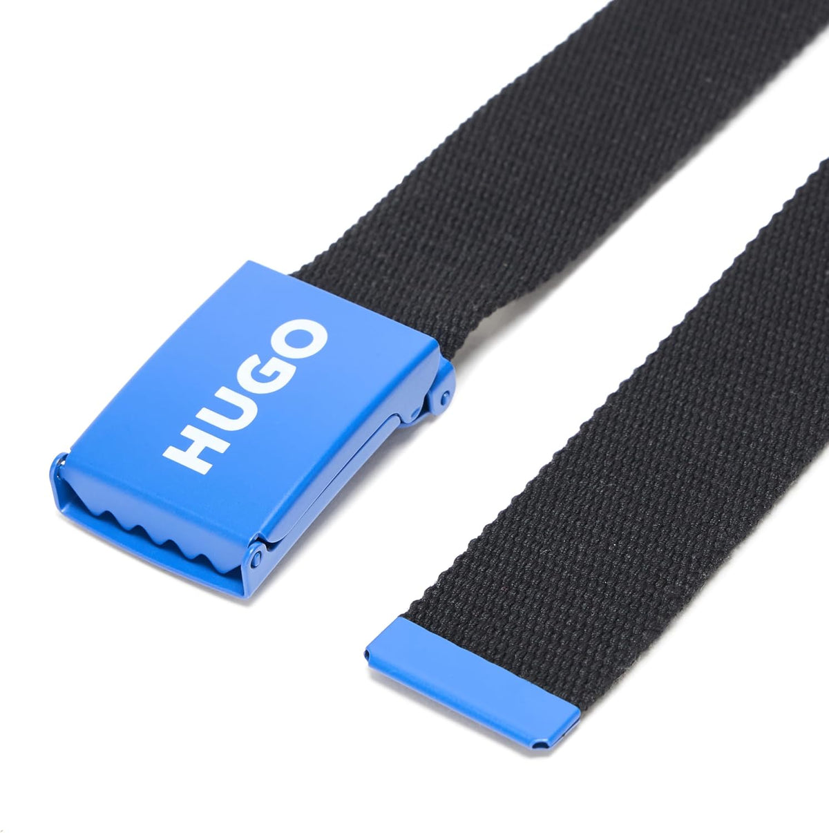 HUGO logo belt full length display