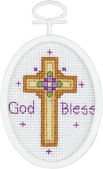 Janlynn cross stitch kit front view packaging