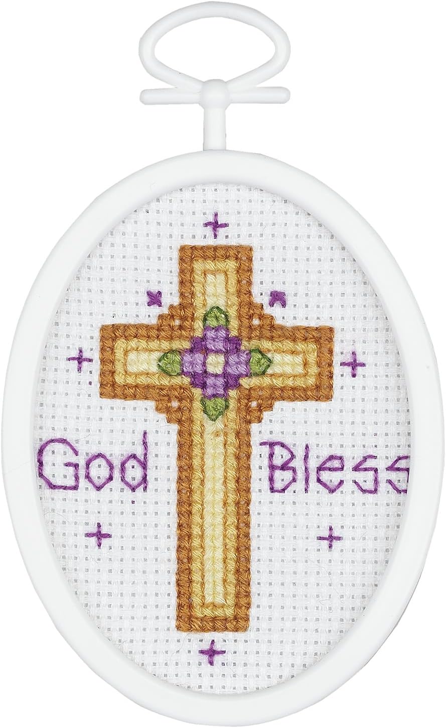 Janlynn cross stitch kit front view packaging