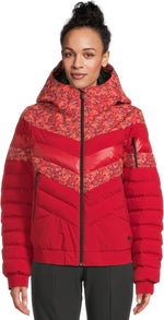 Helly Hansen women's imperial short puffy jacket front view