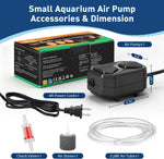 Diagram showing installation of check valve with air pump.