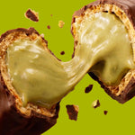 Nutritional facts panel on the back of the Rip Van Crispy Choco Dubai flavor packaging.