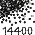 Beadsland Flatback Rhinestones Bulk,14400pcs Crystal Rhinestones for Nails Crafts DIY Decoration, Crystal, SS16, 3.8-4.0mm - Image 10