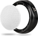 MEION 51mm espresso dosing funnel and puck screen set front view