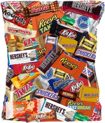 River Finn Organics four pound chocolate variety pack showing assorted wrapped minis