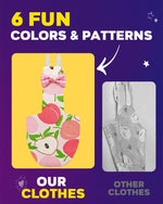 NHWNHW extra large pigeon pants diaper suit demonstrating the waterproof inner layer protection.