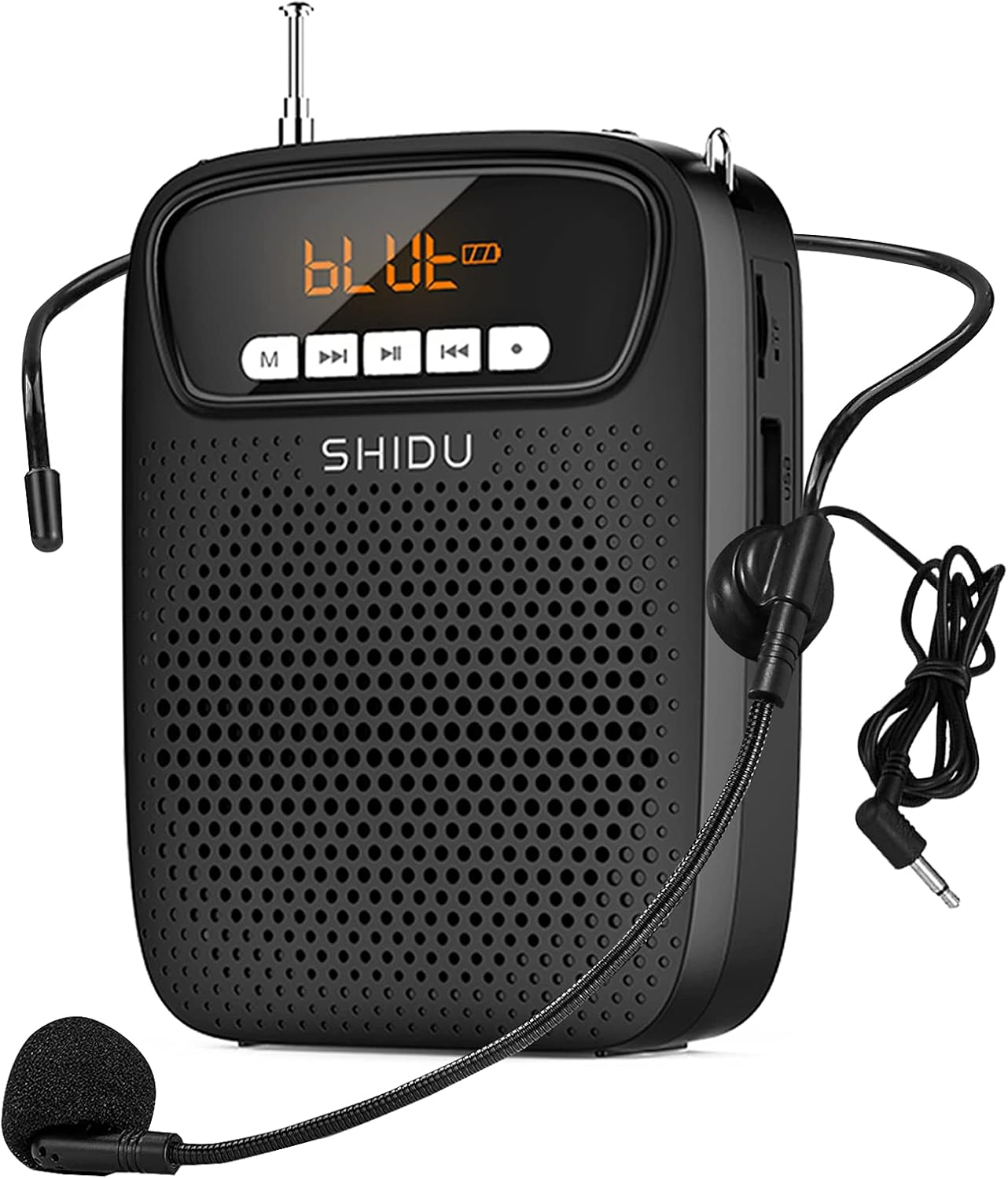 HW HAOWORKS portable mini voice amplifier front view speaker