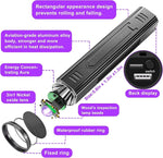 HUHKOUAE 365 nanometer black light illuminating fungal fluorescence on pet hair.