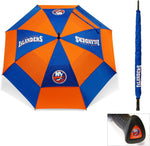Team Golf NHL golf umbrella angled shot highlighting official team colors