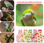 Washable and reusable bird nappy set with cute bowtie decoration