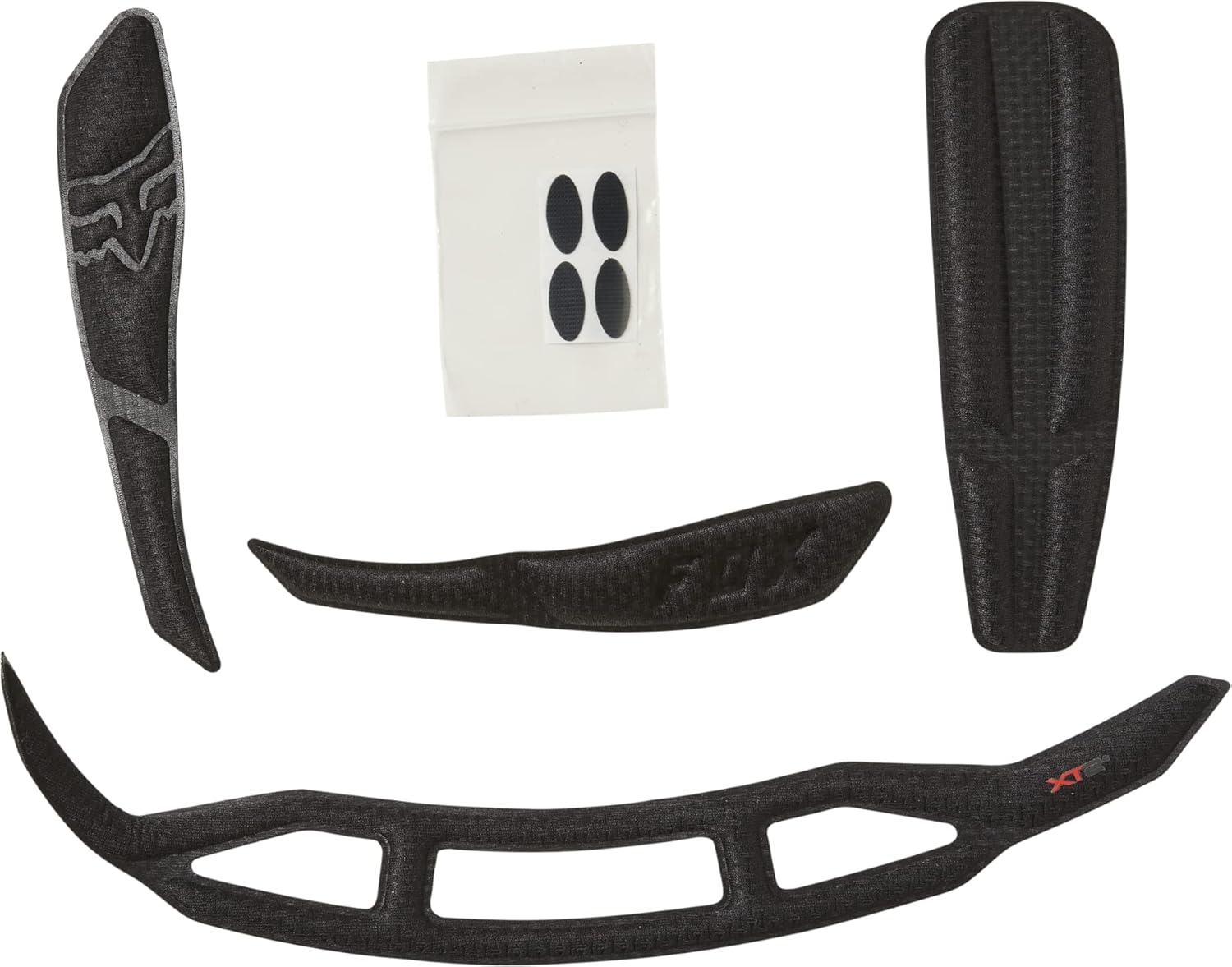 Fox Racing Mens Speedframe Pro XT2 Liner front view showing replacement helmet padding kit.