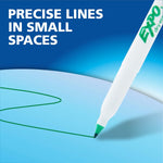 EXPO Dry Erase Markers, Low Odor Ink, Black, Ultra Fine Tip, 4 Count - Image 9