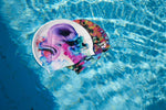 Arena pool bathing cap reinforced edge display