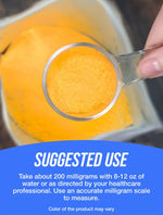 BulkSupplements CoQ10 powder texture in a scoop