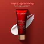 Clarins firming neck concentrate packaged item display