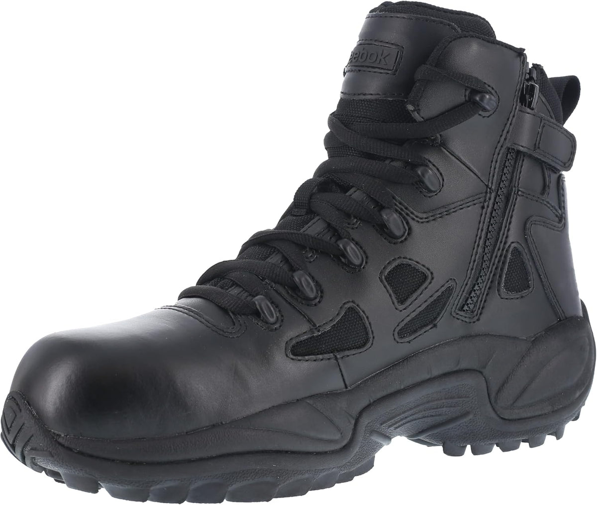 Reebok Men's Rb8694 Rapid Response Rb Composite Toe 6" Tactical Stealth Boot Sidezipper Desert Tan Military & Tactical Boots - Image 9