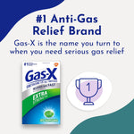 Gas-X simethicone softgels side profile packaging