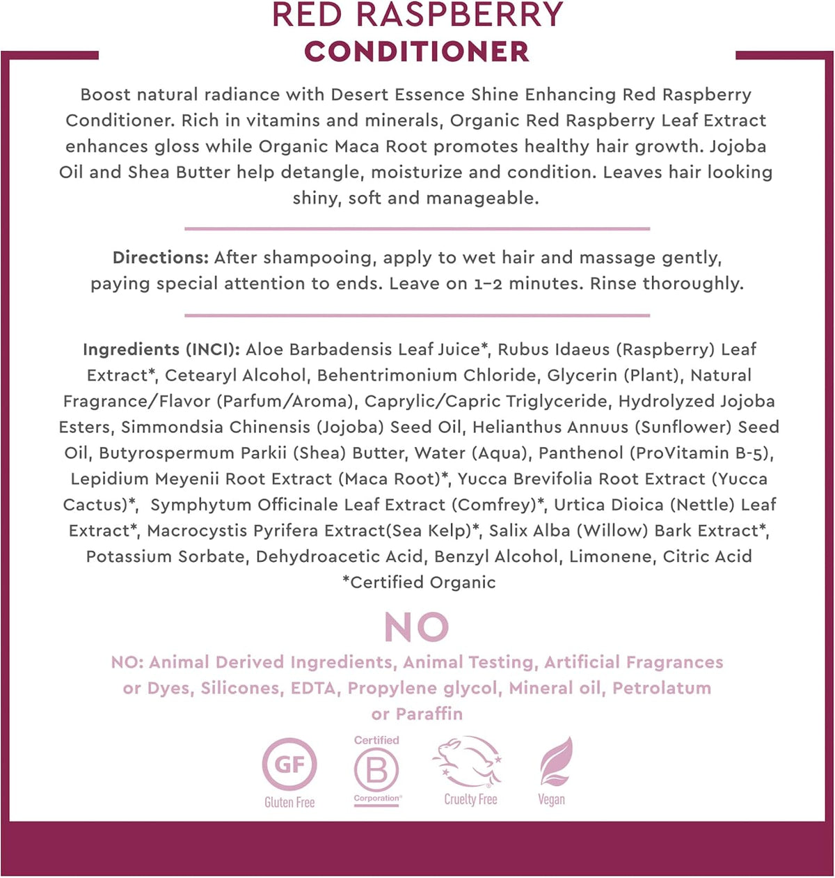 Jojoba oil and shea butter infused conditioner ingredient highlight