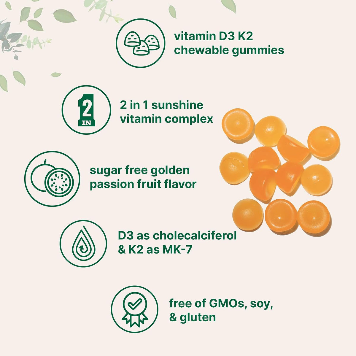 Micro Ingredients Vitamin D3 K2 bottle size comparison in hand