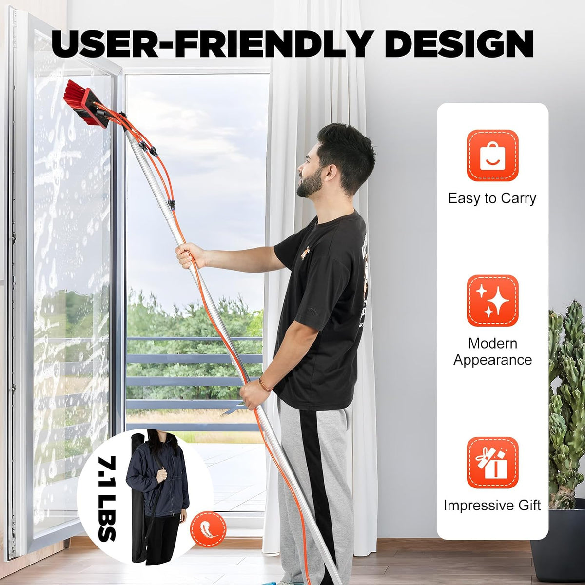 Sallurmose solar panel cleaner pipe connection