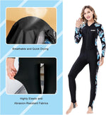 Realon UV protection swim suit worn during outdoor water sports
