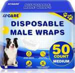 Side view of the leak proof edges on the XPCARE small male dog diaper wrap.