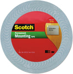 TapeCase 1.5-5-4016W 4016 1.5 x 5ft White Foam Tape - 1 Roll - Image 1