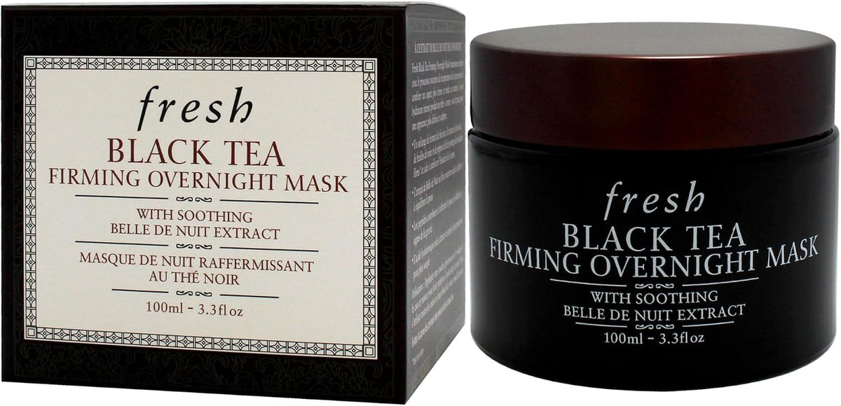 Fresh Black Tea Firming Overnight Mask open jar display