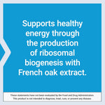 Life Extension Energy Renew dosage and usage instructions panel