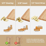 Ravinte Decor face mount cabinet hinge spring mechanism
