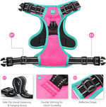 Phoepet dog vest side profile with training handle
