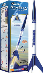 Estes 2452 Athena Rocket-Building Kit, Prebuilt Beginner Flying-Rocket Model Kit for Ages 10+, Blue - Image 9