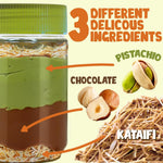 Ceres Gourmet pistachio and kataifi spread jar label detail