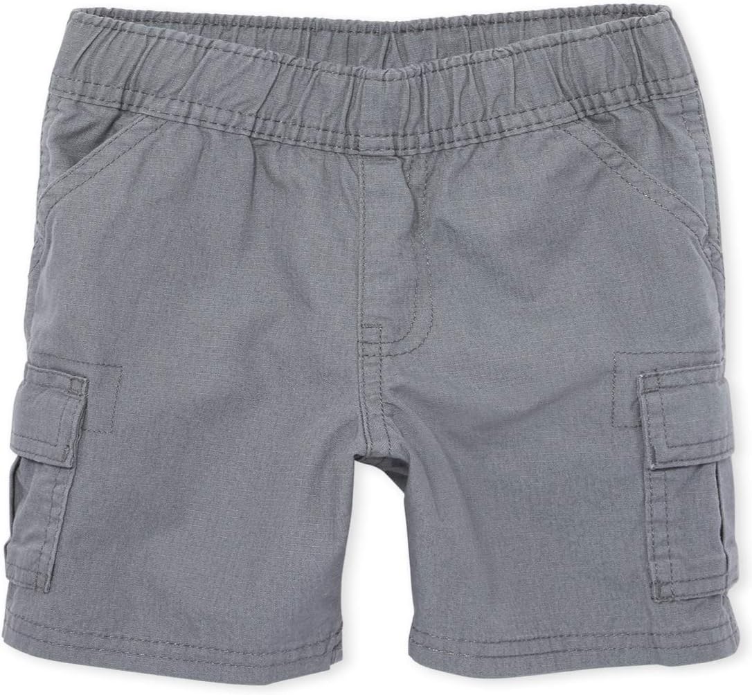 The Children's Place Baby Boys' Pull On Cargo Shorts - Image 12