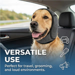 Ensimdi pet noise protection ear wrap sound blocking snood for thunderstorms