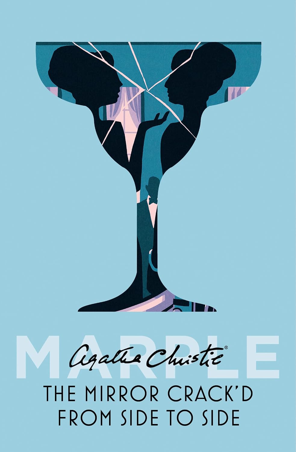 Agatha Christie The Mirror Crack'd From Side to Side hardcover book front view