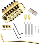 Swhmc tremolo bridge package accessories laid out