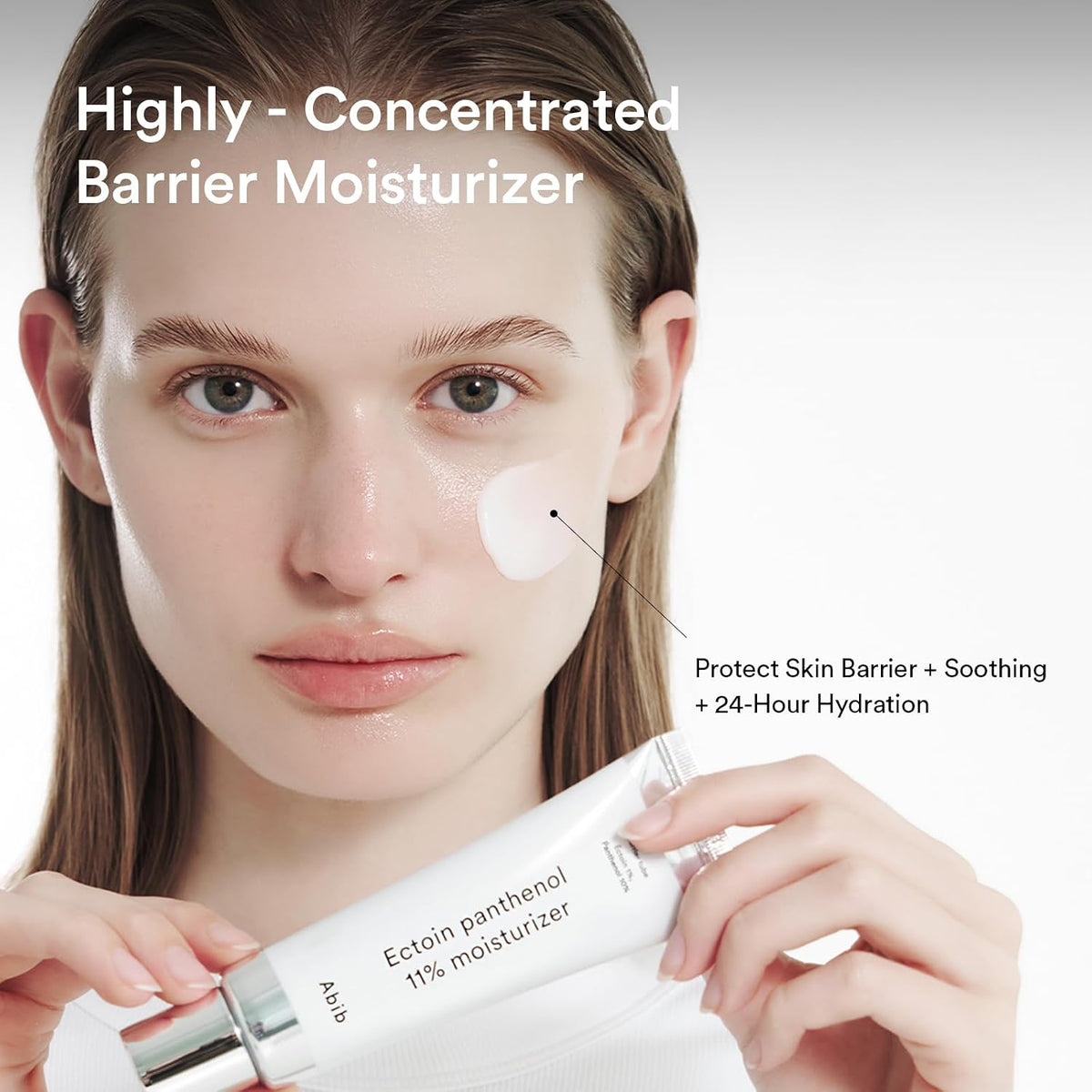 Abib skin barrier repair cream container packaging close up