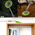 HoMerit versatile cleaning tool set with replaceable pads