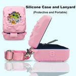 Carrying lanyard attached to the Bitzee protective case