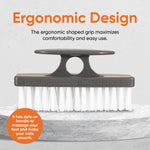Superio imported USA nail scrubber ready for personal care.