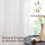 Full two-panel window treatment presentation for home decor inspiration
